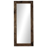 Gridley Floor Mirror, Natural Reclaimed