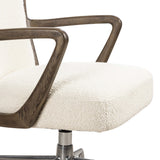 Lilo Desk Chair, Durham Cream-Furniture - Office-High Fashion Home