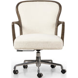 Lilo Desk Chair, Durham Cream-Furniture - Office-High Fashion Home