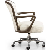 Lilo Desk Chair, Durham Cream-Furniture - Office-High Fashion Home