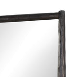 Tapered Floor Mirror, Bronze