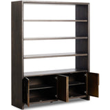 Arlington Bookcase, Espresso Oak