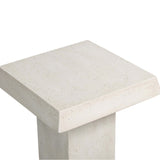 Avila Outdoor End Table, Aged White by Amber Lewis x Four Hands