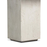 Avila Outdoor End Table, Aged White by Amber Lewis x Four Hands