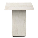 Avila Outdoor End Table, Aged White by Amber Lewis x Four Hands