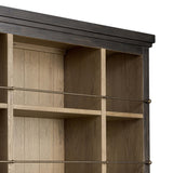 Alistair Bookcase, Smoked Black by Amber Lewis x Four Hands