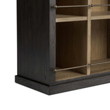 Alistair Bookcase, Smoked Black by Amber Lewis x Four Hands