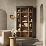 Alistair Bookcase, Smoked Black by Amber Lewis x Four Hands