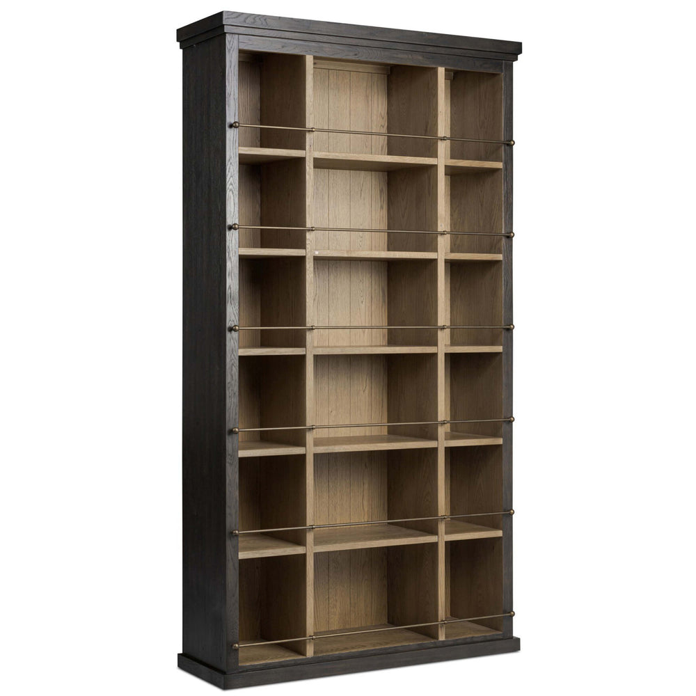 Alistair Bookcase, Smoked Black by Amber Lewis x Four Hands