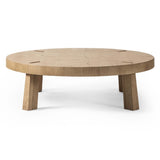 Sadira Coffee Table, Worn Oak by Amber Lewis x Four Hands