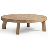 Sadira Coffee Table, Worn Oak by Amber Lewis x Four Hands