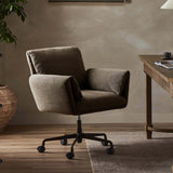 Salerno Desk Chair, Broadway Coffee by Amber Lewis x Four Hands