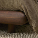 Nigel Bed, Rustic Brown-Furniture - Bedroom-High Fashion Home