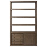 Miko Bookcase, Fawn Oak