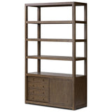 Miko Bookcase, Fawn Oak