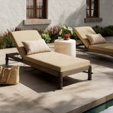 Finnegan Outdoor Chaise, Alessi Buff by Amber Lewis x Four Hands