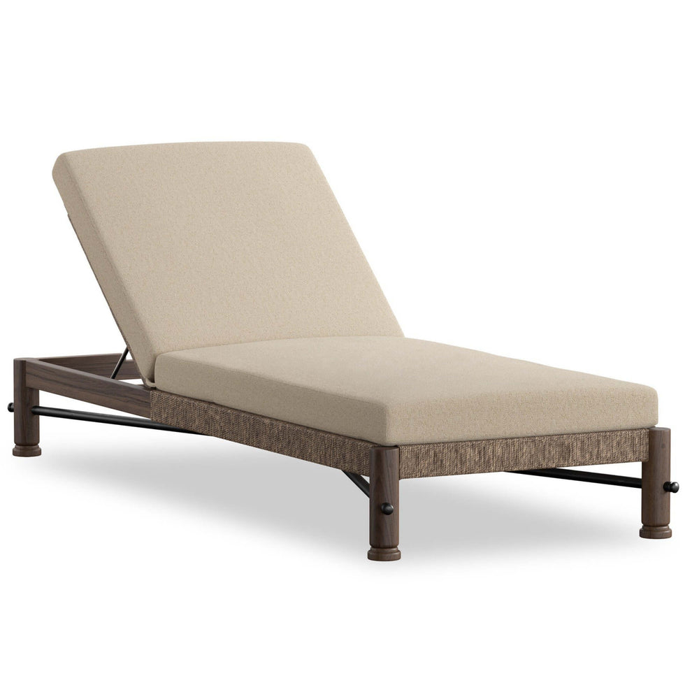 Finnegan Outdoor Chaise, Alessi Buff by Amber Lewis x Four Hands