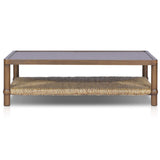 Gabriella Coffee Table, Brown Mindi by Amber Lewis x Four Hands