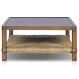 Gabriella Coffee Table, Brown Mindi by Amber Lewis x Four Hands