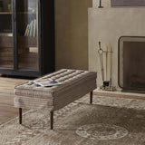 Cole Accent Bench, Rodin Bark by Amber Lewis x Four Hands