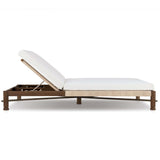 Finnegan Outdoor Double Chaise, Alessi Linen by Amber Lewis x Four Hands