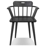 Thalia Dining Chair, Black, Set of 2 by Amber Lewis x Four Hands