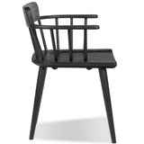 Thalia Dining Chair, Black, Set of 2 by Amber Lewis x Four Hands