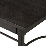 Edison Desk, Smoked Black by Amber Lewis x Four Hands