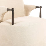 Brently Dining Arm Chair, Broadway Dune by Amber Lewis x Four Hands