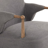 Brently Dining Arm Chair, Broadway Denim by Amber Lewis x Four Hands