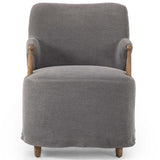 Brently Dining Arm Chair, Broadway Denim by Amber Lewis x Four Hands