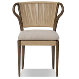 Amira Dining Chair, Laine Natural, Set of 2 by Amber Lewis x Four Hands