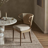 Amira Dining Chair, Broadway Dune, Set of 2 by Amber Lewis x Four Hands