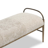 Demi Accent Bench, Beige by Amber Lewis x Four Hands