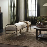 Demi Accent Bench, Beige by Amber Lewis x Four Hands