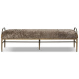 Demi Accent Bench, Taupe by Amber Lewis x Four Hands