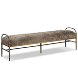 Demi Accent Bench, Taupe by Amber Lewis x Four Hands