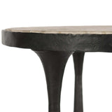 Billings End Table, Fossil Marble by Amber Lewis x Four Hands