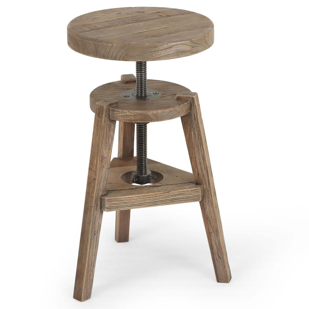 Addy Stool, Bleached Elm by Amber Lewis x Four Hands