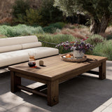 Lumi Outdoor Coffee Table, Toasted Brown by Amber Lewis x Four Hands