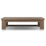 Lumi Outdoor Coffee Table, Toasted Brown by Amber Lewis x Four Hands