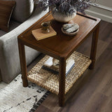 Gabriella End Table, Brown Mindi by Amber Lewis x Four Hands