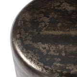 Venetia Outdoor End Table, Distressed Bronze by Amber Lewis x Four Hands