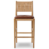 Dara Bar & Counter Stool, Dulane Mahogany by Amber Lewis x Four Hands