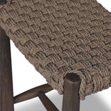 Savio Outdoor Accent Stool, Dark Textured by Amber Lewis x Four Hands