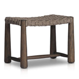 Savio Outdoor Accent Stool, Dark Textured by Amber Lewis x Four Hands