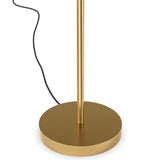 Odyssey 6 Floor Lamp, Burnished Brass-Lighting-High Fashion Home