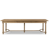 Edison Dining Table, Worn Oak by Amber Lewis x Four Hands