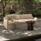 Aurelia 96" Outdoor Slipcover Sofa, Alessi Buff by Amber Lewis x Four Hands