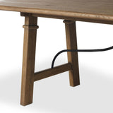 Fritz Dining Table, Drifted Oak by Amber Lewis x Four Hands